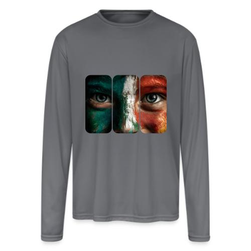 Mexican Spirit - Men's Moisture Wicking Performance Long Sleeve T-Shirt