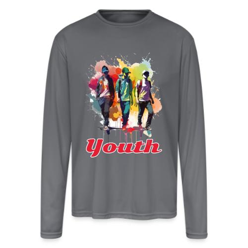 Forever Youthful - Men's Moisture Wicking Performance Long Sleeve T-Shirt