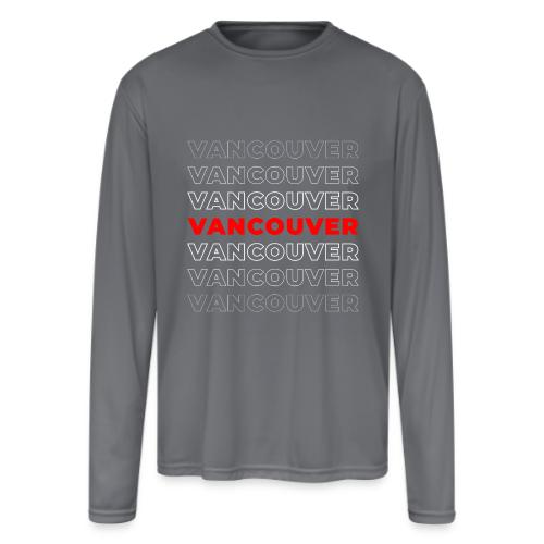 Vancouver Layers - Men's Moisture Wicking Performance Long Sleeve T-Shirt