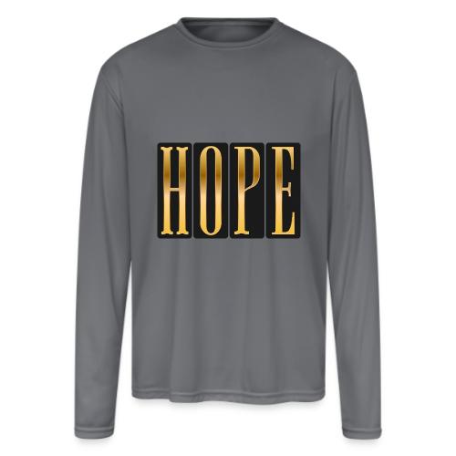 Golden Hope - Men's Moisture Wicking Performance Long Sleeve T-Shirt