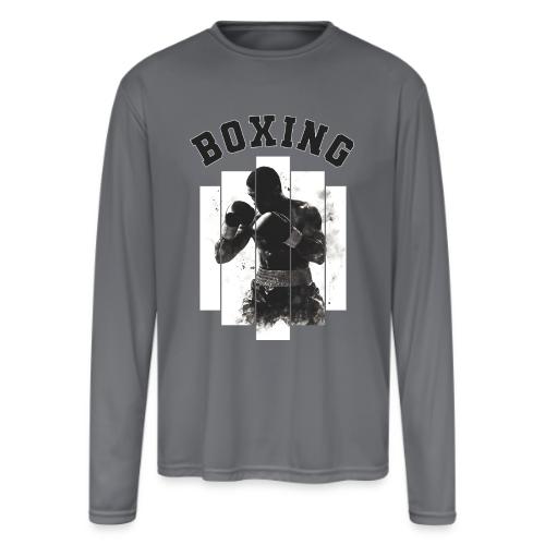 Born for Boxing - Men's Moisture Wicking Performance Long Sleeve T-Shirt