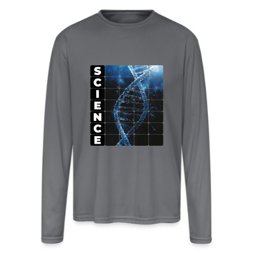 Frozen Code of Science - Men's Moisture Wicking Performance Long Sleeve T-Shirt