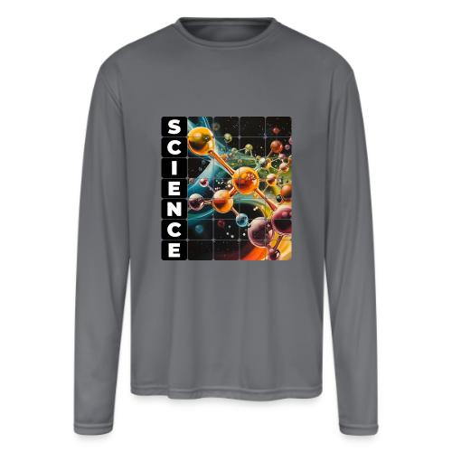Molecular Science - Men's Moisture Wicking Performance Long Sleeve T-Shirt