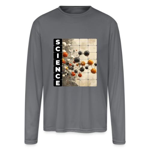 Science in Structure - Men's Moisture Wicking Performance Long Sleeve T-Shirt