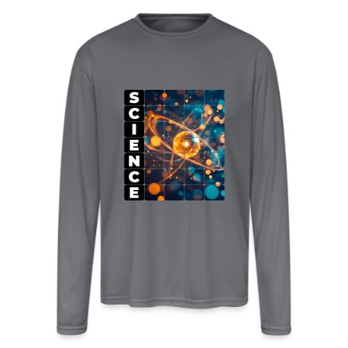 Science in Motion - Men's Moisture Wicking Performance Long Sleeve T-Shirt