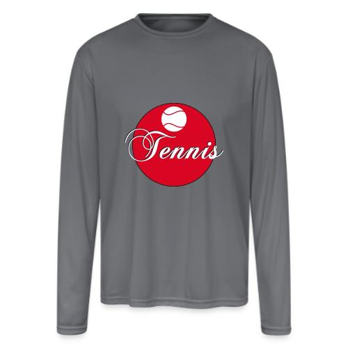 Tennis Pulse - Men's Moisture Wicking Performance Long Sleeve T-Shirt