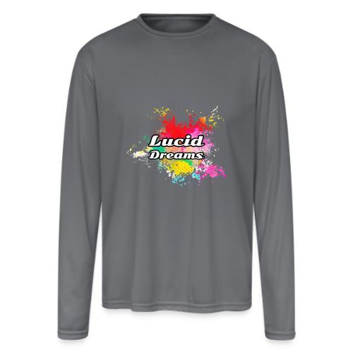 Lucid Dreams - Men's Moisture Wicking Performance Long Sleeve T-Shirt