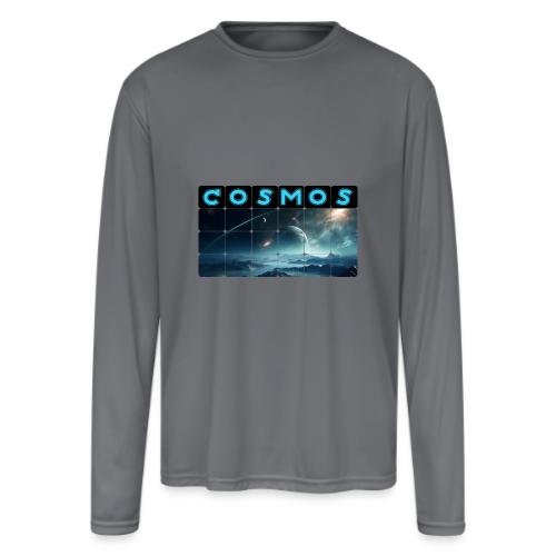 Celestial Cosmos - Men's Moisture Wicking Performance Long Sleeve T-Shirt