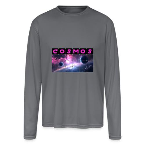 Echoes of the Cosmos - Men's Moisture Wicking Performance Long Sleeve T-Shirt
