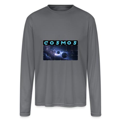 Cosmos Silence - Men's Moisture Wicking Performance Long Sleeve T-Shirt