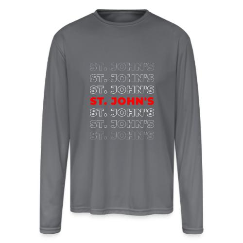 St. John’s Signal - Men's Moisture Wicking Performance Long Sleeve T-Shirt