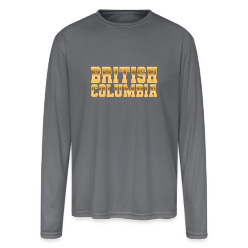 British Columbia - Men's Moisture Wicking Performance Long Sleeve T-Shirt