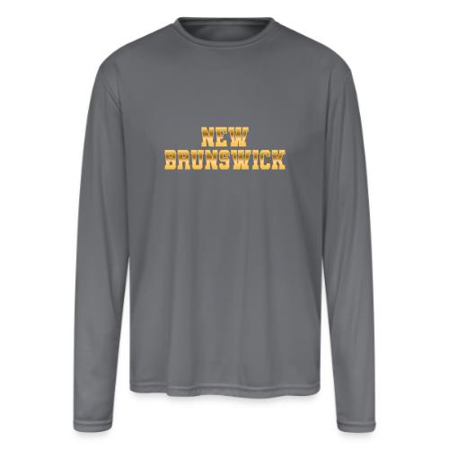 New Brunswick - Men's Moisture Wicking Performance Long Sleeve T-Shirt