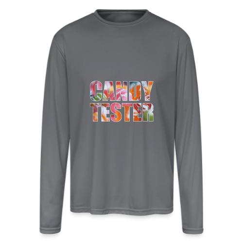 Candy Tester Delight - Men's Moisture Wicking Performance Long Sleeve T-Shirt