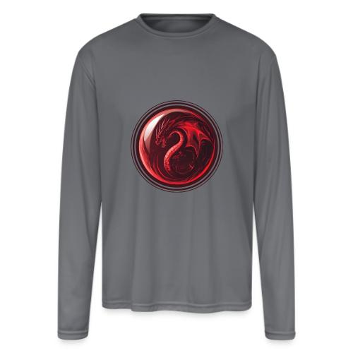 Dragon Orb - Men's Moisture Wicking Performance Long Sleeve T-Shirt