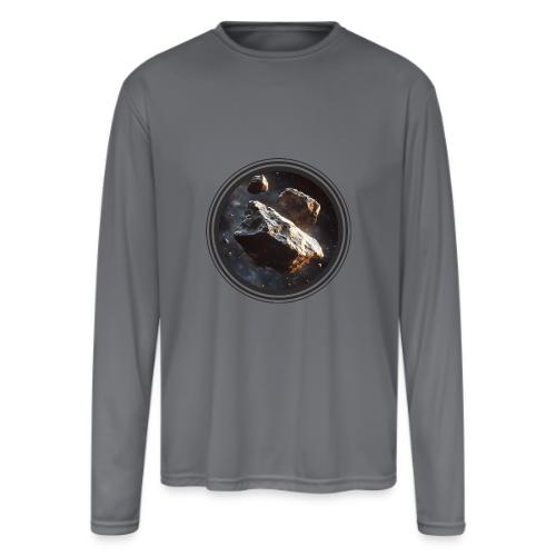Asteroids Frontier - Men's Moisture Wicking Performance Long Sleeve T-Shirt