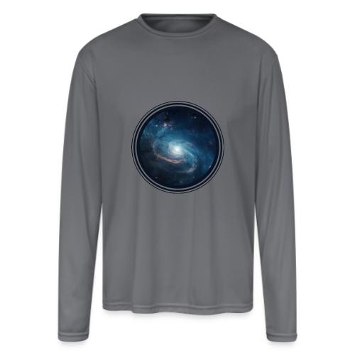 Galaxy Glow - Men's Moisture Wicking Performance Long Sleeve T-Shirt