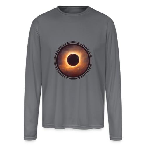 Eclipse: Umbra Dream - Men's Moisture Wicking Performance Long Sleeve T-Shirt
