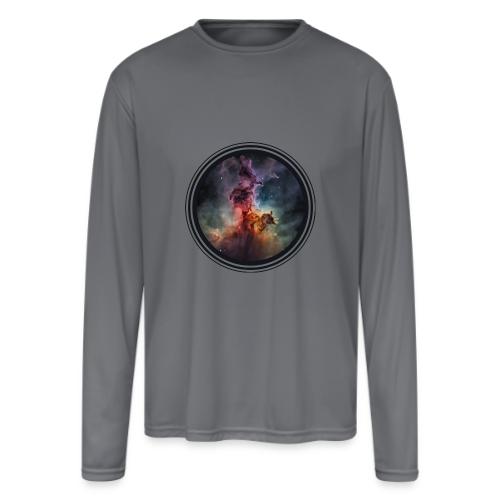 Nebula Origins - Men's Moisture Wicking Performance Long Sleeve T-Shirt