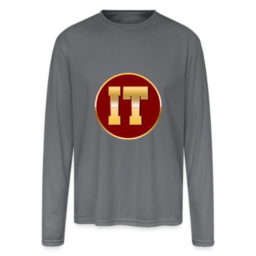 IT: Wired for Innovation - Men's Moisture Wicking Performance Long Sleeve T-Shirt