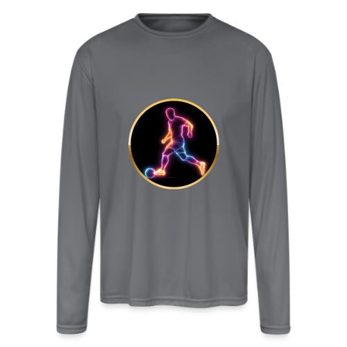 Virtual Football Hero - Men's Moisture Wicking Performance Long Sleeve T-Shirt