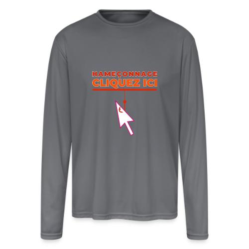 Phishing: Digital Lure - Men's Moisture Wicking Performance Long Sleeve T-Shirt