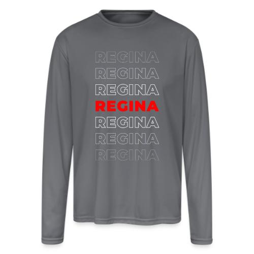 Regina Radiance - Men's Moisture Wicking Performance Long Sleeve T-Shirt