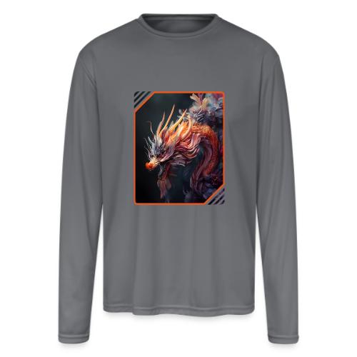 Dragon Dreams - Men's Moisture Wicking Performance Long Sleeve T-Shirt
