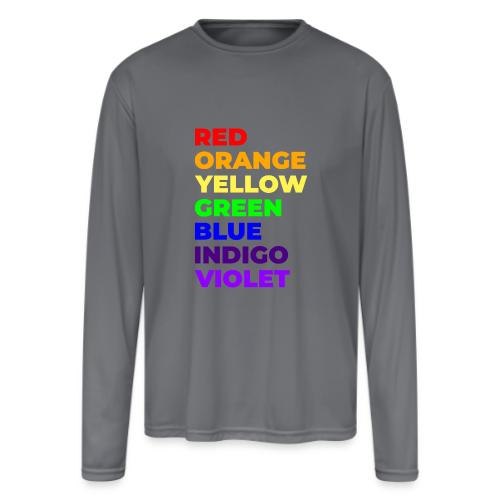 True Colors - Men's Moisture Wicking Performance Long Sleeve T-Shirt
