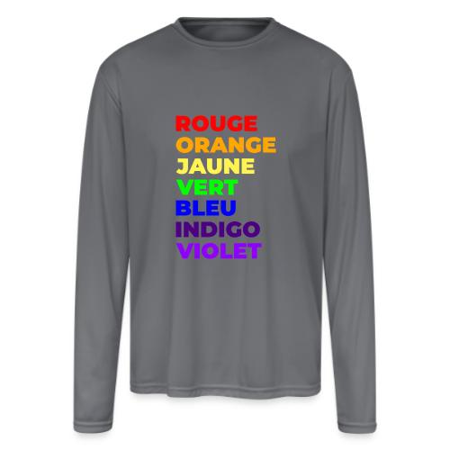 True Colors - Men's Moisture Wicking Performance Long Sleeve T-Shirt