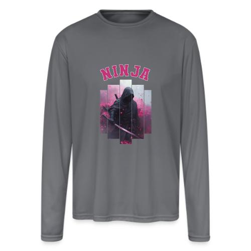 Elite Ninja Spirit - Men's Moisture Wicking Performance Long Sleeve T-Shirt