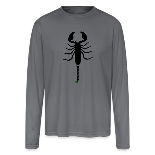 scorpion - Men's Moisture Wicking Performance Long Sleeve T-Shirt