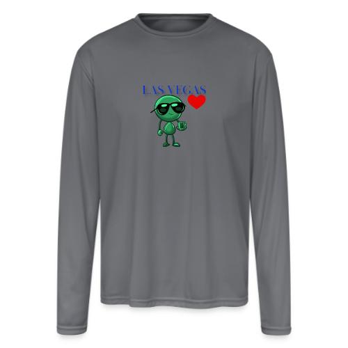 Smoon City_Las Vegas - Men's Moisture Wicking Performance Long Sleeve T-Shirt
