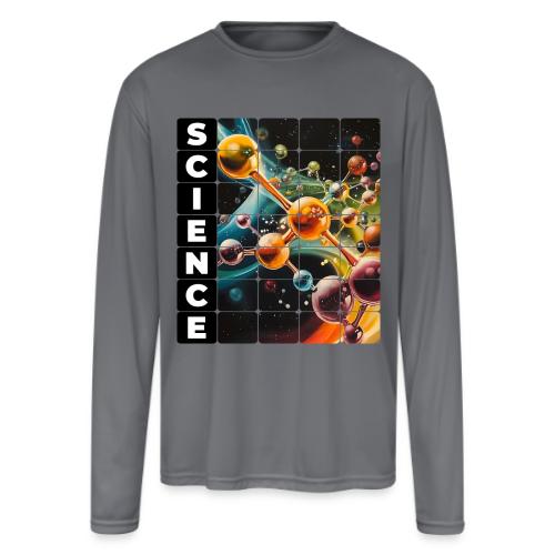 Molecular Science - Men's Moisture Wicking Performance Long Sleeve T-Shirt