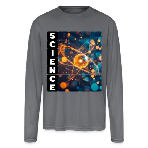 Science in Motion - Men's Moisture Wicking Performance Long Sleeve T-Shirt