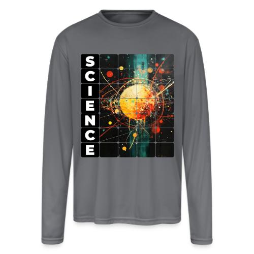 Core of Science - Men's Moisture Wicking Performance Long Sleeve T-Shirt