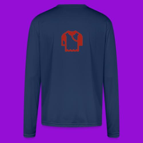Logo Love - Men's Moisture Wicking Performance Long Sleeve T-Shirt