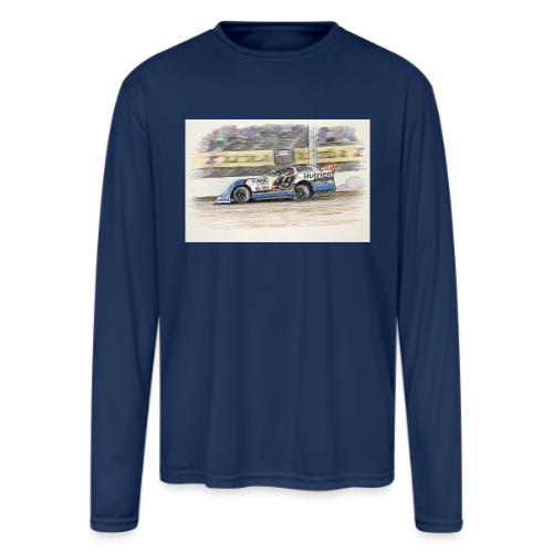 Jonathan Davenport's #49 - Men's Moisture Wicking Performance Long Sleeve T-Shirt