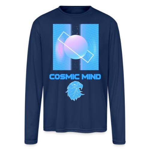 Cosmic Mind - Men's Moisture Wicking Performance Long Sleeve T-Shirt