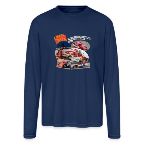 Jonathan Taylor Eldora Speedway FFN#1 Design 1 - Men's Moisture Wicking Performance Long Sleeve T-Shirt