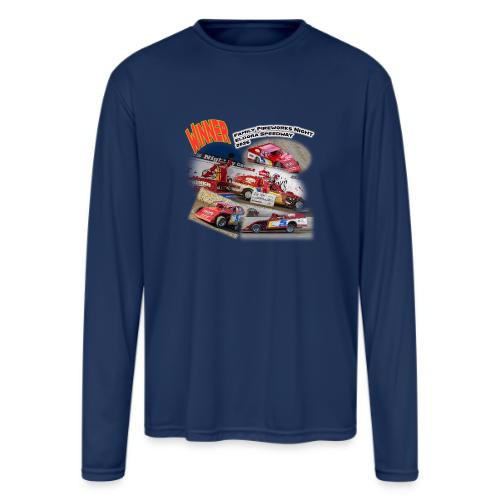 Jonathan Taylor Eldora Speedway FFN#1 Design 2 - Men's Moisture Wicking Performance Long Sleeve T-Shirt