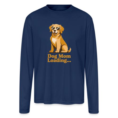 Dog Mom Loading Golden Retriever Sunglasses - Men's Moisture Wicking Performance Long Sleeve T-Shirt