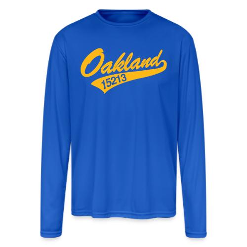 oakland - Men's Moisture Wicking Performance Long Sleeve T-Shirt