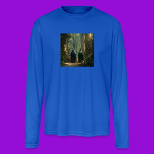 Wizards Walk - Men's Moisture Wicking Performance Long Sleeve T-Shirt