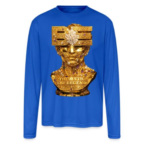 Be the Myth the Legend - Men's Moisture Wicking Performance Long Sleeve T-Shirt
