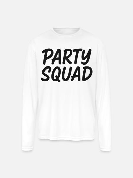 Birthday  - Men's Moisture Wicking Performance Long Sleeve T-Shirt - white