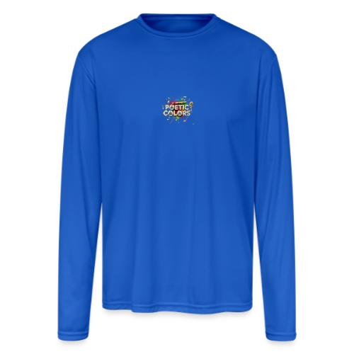 POETIC COLORS - LEGACY - Men's Moisture Wicking Performance Long Sleeve T-Shirt