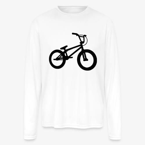 bmx bicycle - Men's Moisture Wicking Performance Long Sleeve T-Shirt