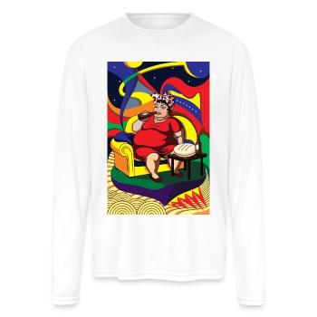 Harina Pan Venezuela - Men's Moisture Wicking Performance Long Sleeve T-Shirt - white - Front