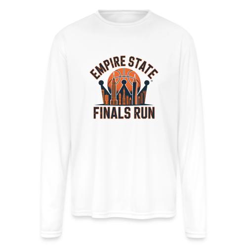 Empire State Finals Run - Men's Moisture Wicking Performance Long Sleeve T-Shirt
